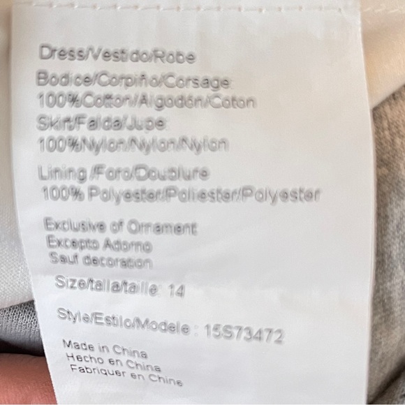 LAUNDRY by Shelli Seagal Girls Rhinestones & Sequins Tulle Sleeveless Dress - Picture 11 of 12